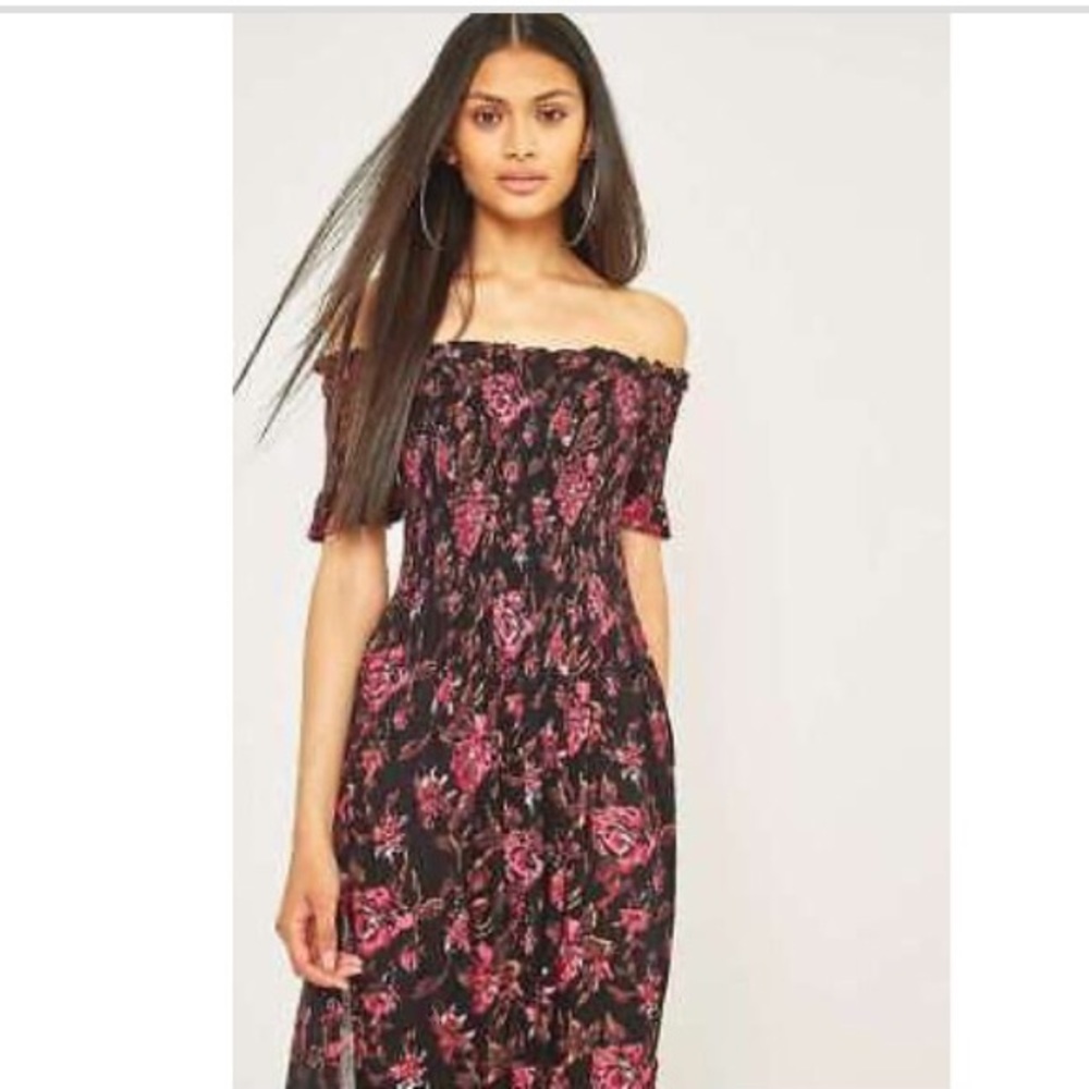 Kimchi Blue off the shoulder dress